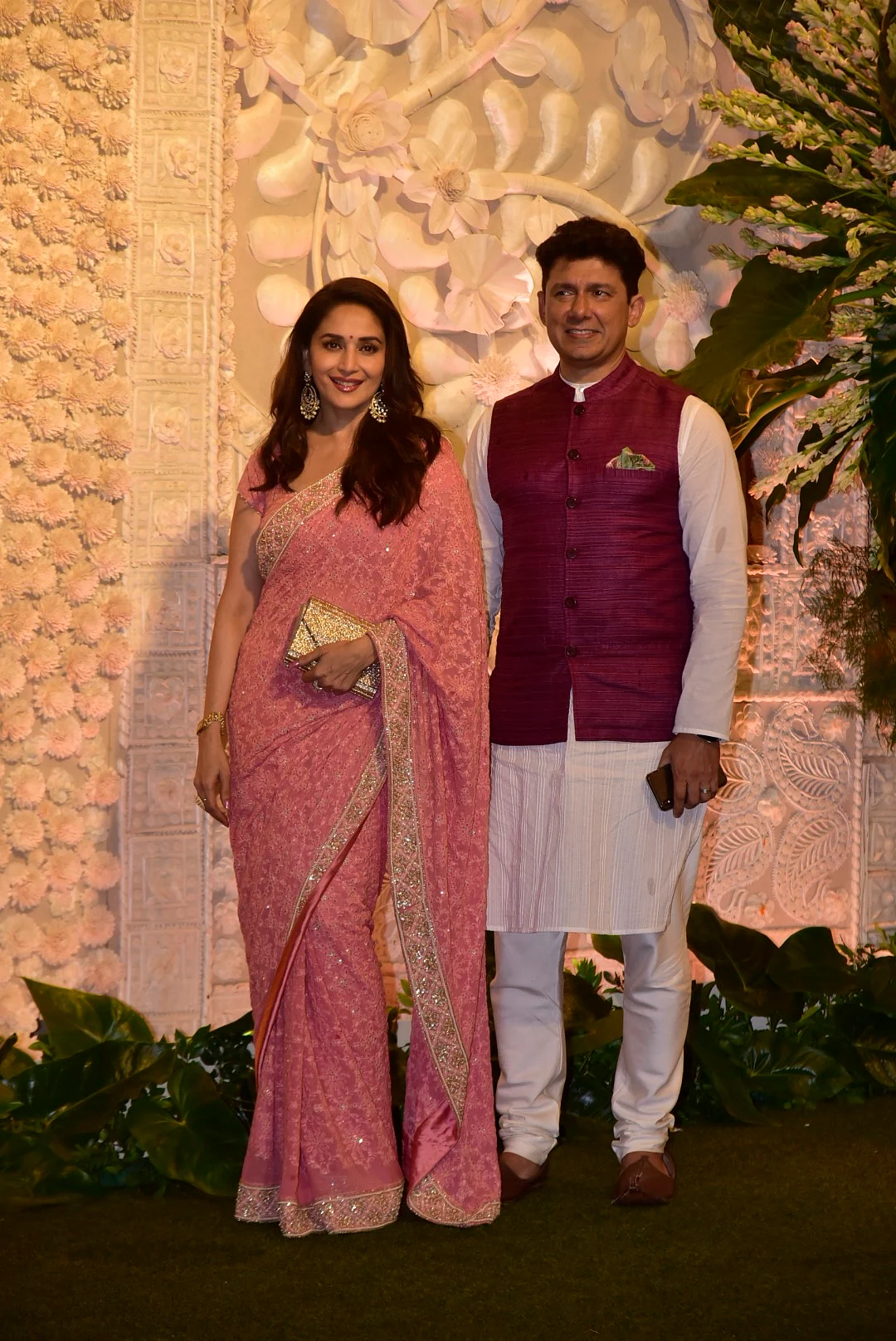 Madhuri Dixit and Sriram Madhav Nene