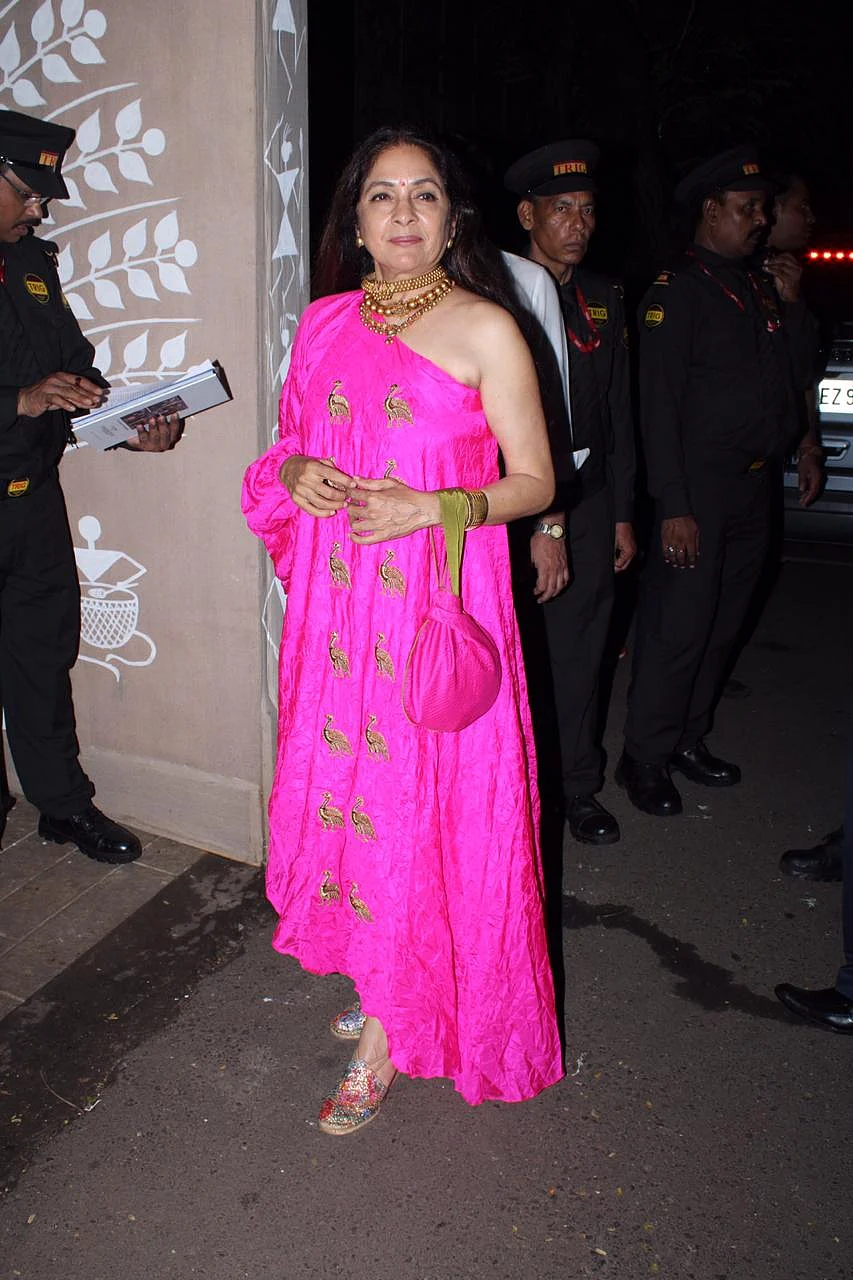 Slaying at 60: Neena Gupta turns heads in a one-shoulder ensemble at Bachchans' Diwali bash