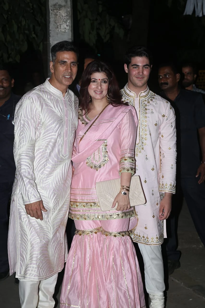 Akshay, Twinkle, Aarav