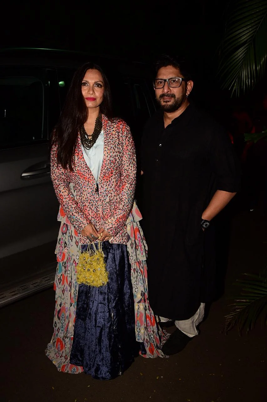 Arshad Warsi with Maria Goretti