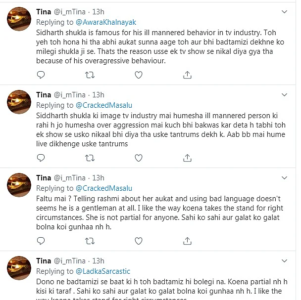 Bigg Boss 13: Fans lash out at 'over-aggressive' Siddharth Shukla