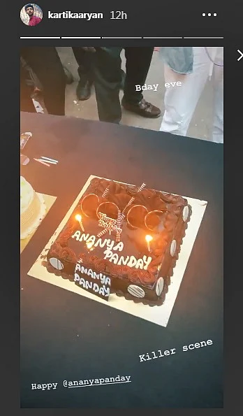 Ananya Panday celebrates 21st birthday on 'Pati, Patni Aur Woh' sets