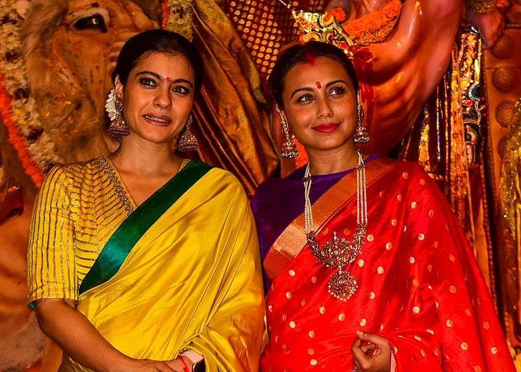 Kajol with Rani Mukerji