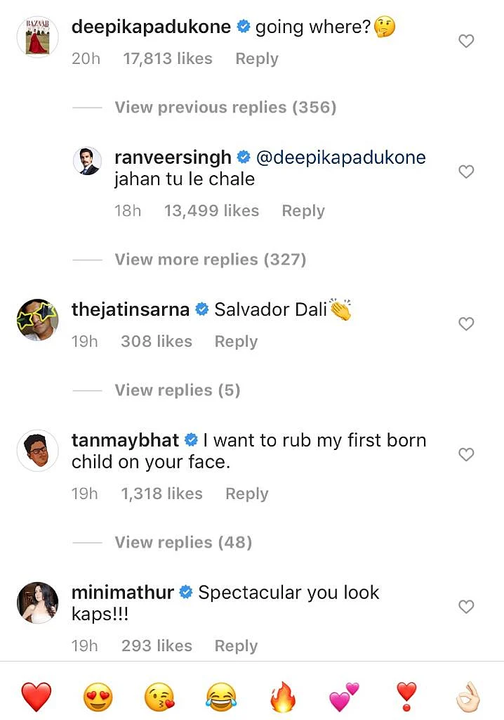 Deepika is curious to know where Ranveer is going after seeing his recent post