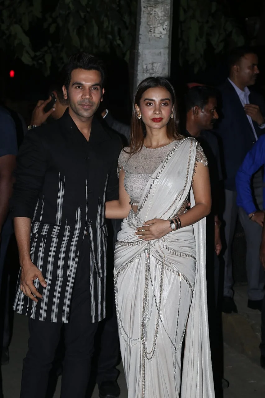 Rajkummar Rao with Patralekha