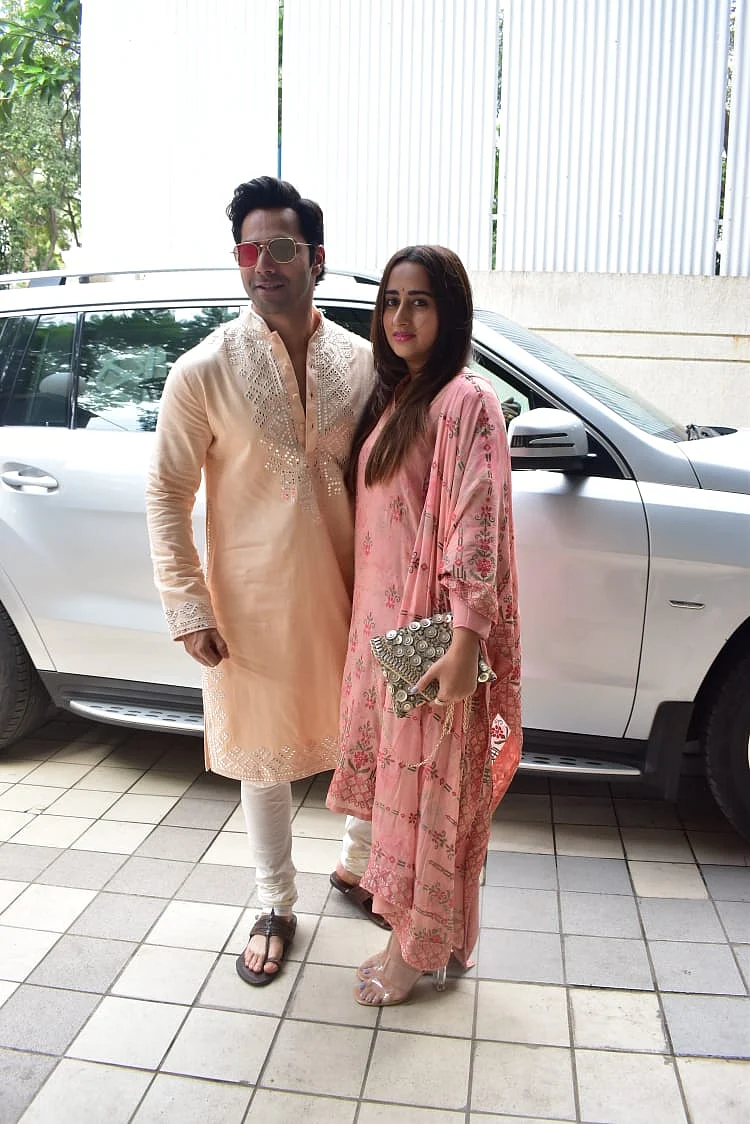 Sorry Priyanka, Varun Dhawan and Natasha Dalal's twinning is making us see the world in pink