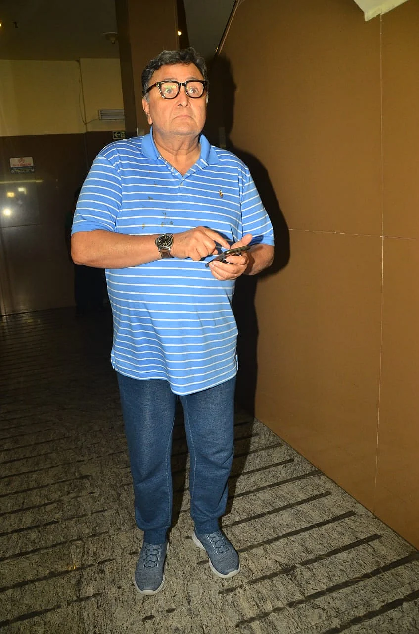Baarish ho gayi phirse? Rishi Kapoor startled as Mumbai Rains return