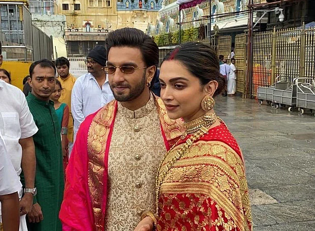 Deepika wears the same saree that her in-laws gifted as shagun on wedding day