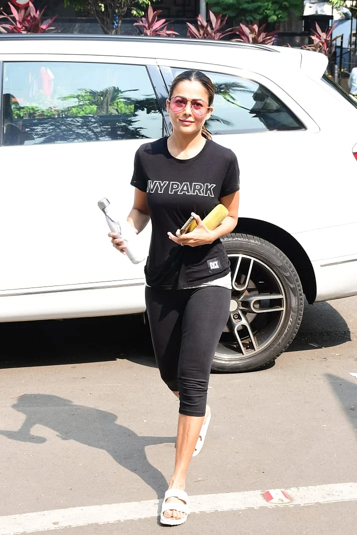 Amrita Arora at Diva Yoga