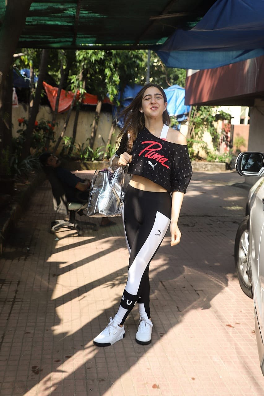 Fit And Fabulous Sara Ali Khan Is Turning Heads With Her Hot Bod And Sexy Athleisure Bollywood newbie sara ali khan is back to acing her fitness game. fit and fabulous sara ali khan is