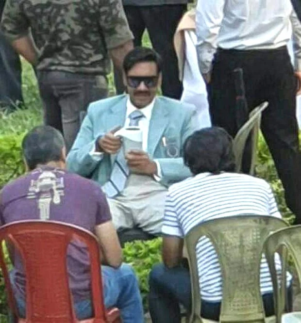 Leaked photos of Ajay Devgn's retro look in 'Maidaan' go viral