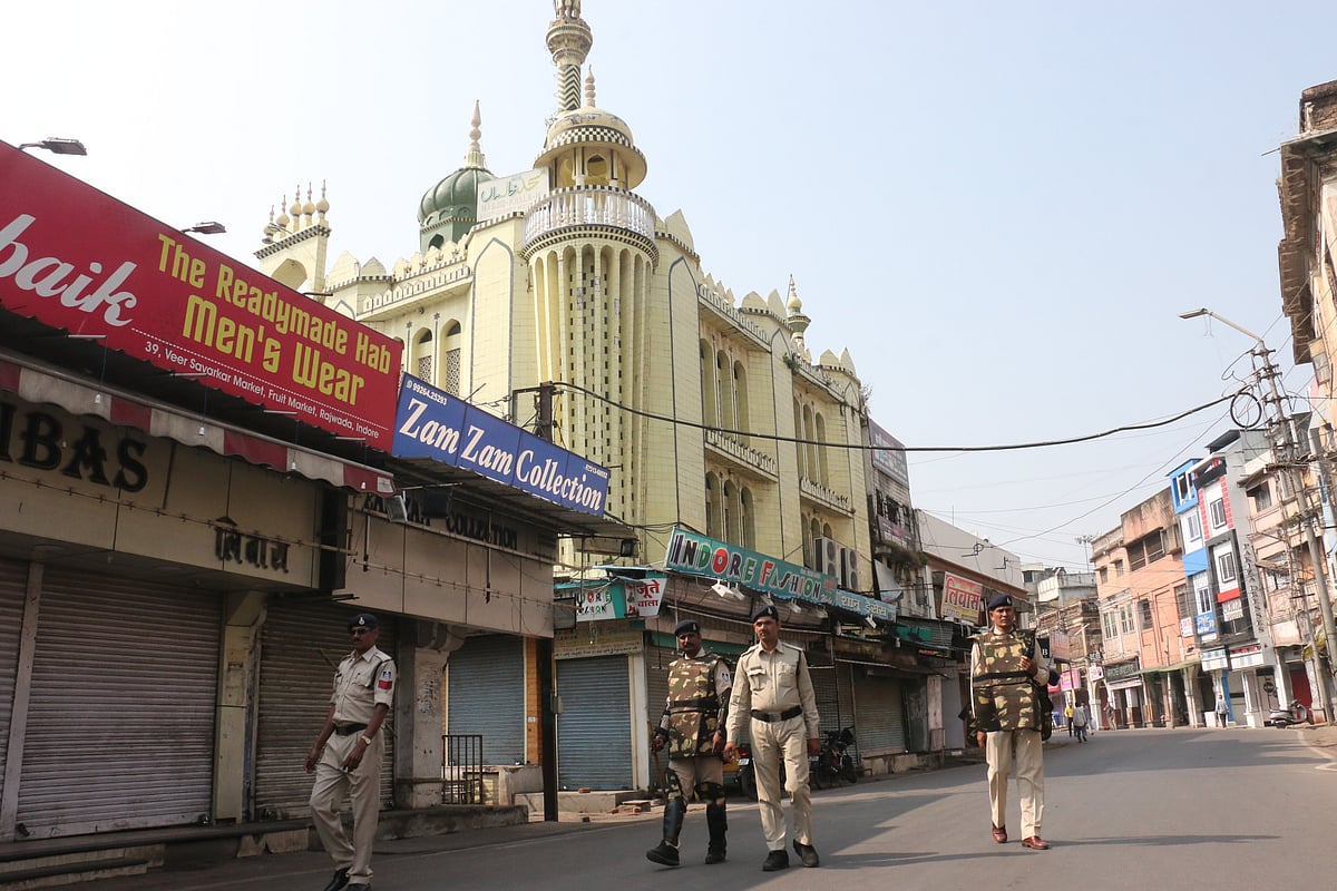 Indore City stays calm on Ayodhya verdict day