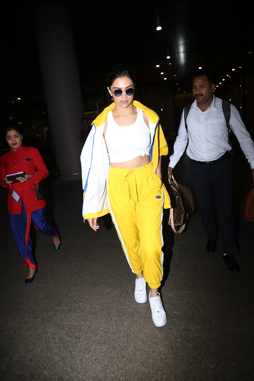 Deepika Padukone came back in city after attending her best friends wedding in Bengaluru