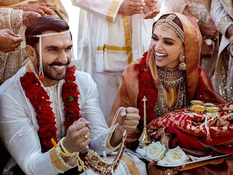 Deepika wears the same saree that her in-laws gifted as shagun on wedding day