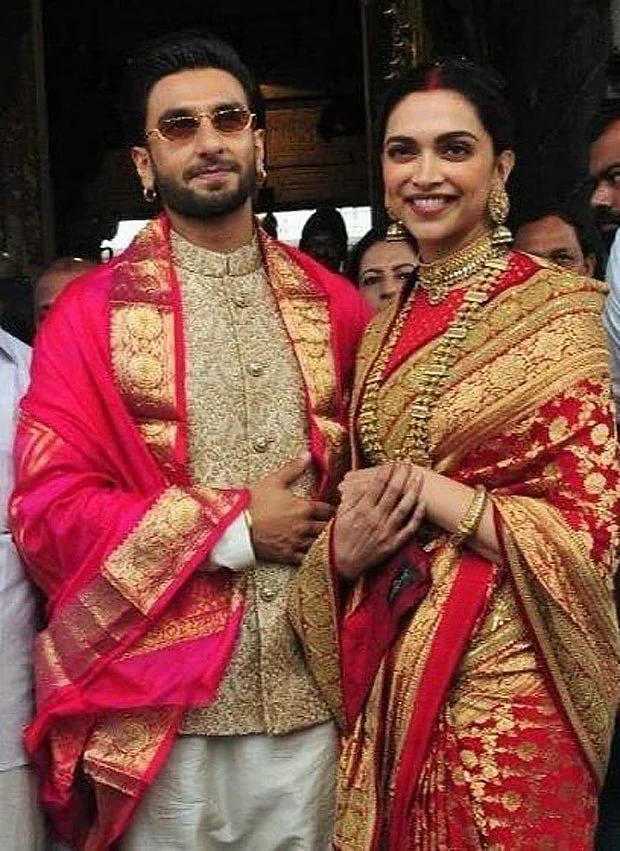 Ranveer, Deepika twin in royal outfits during Tirumala temple visit on first wedding anniversary