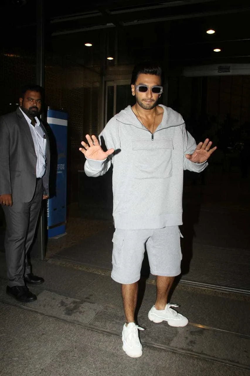 Ranveer Singh at Mumbai airport
