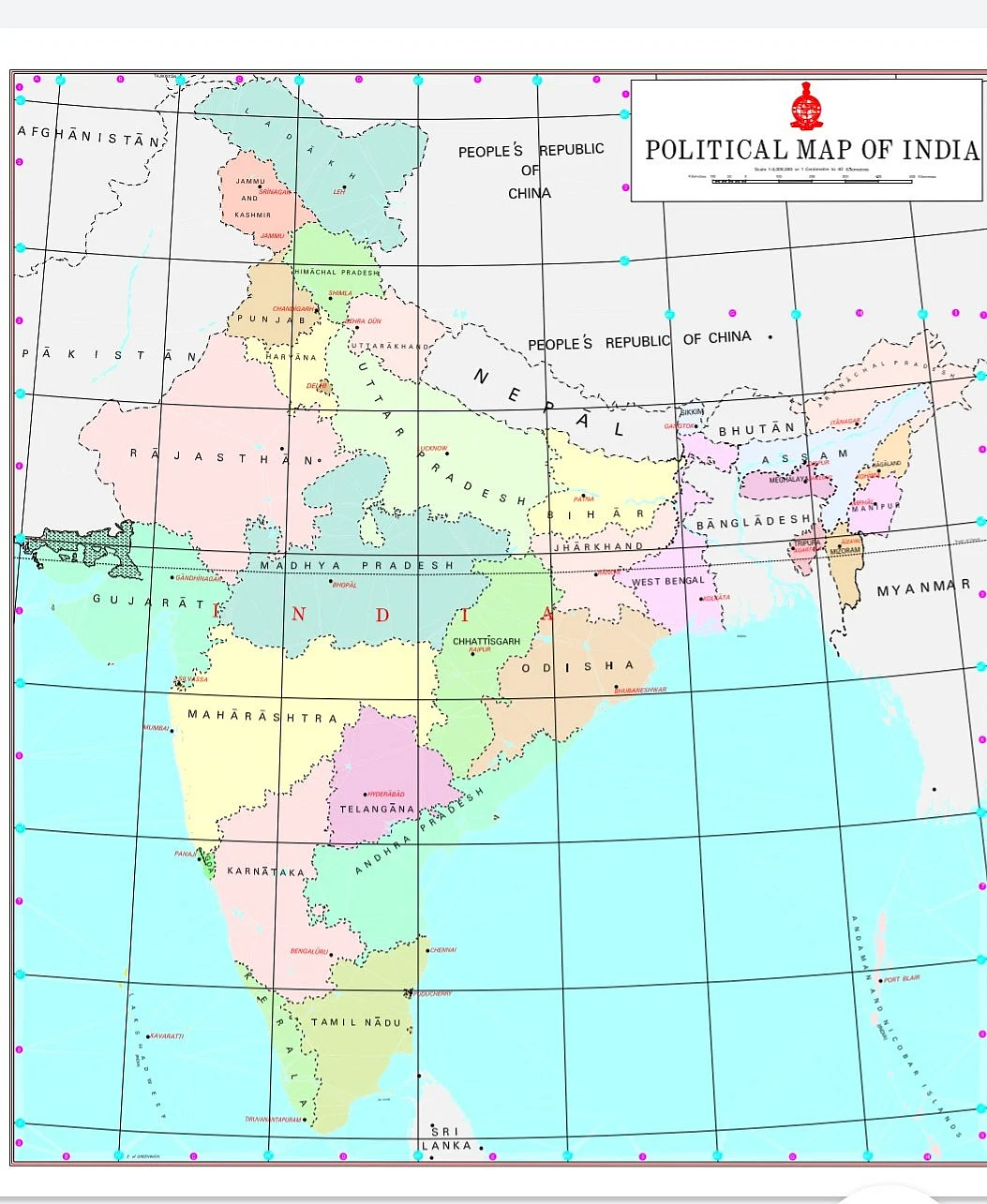 Map of India