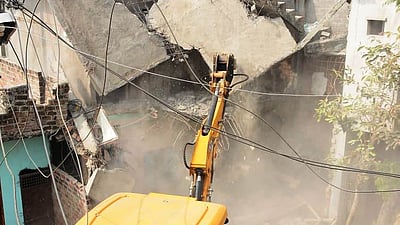 Ujjain Land Mafia Rounak S Illegal House Bulldozed The land mafia retired senior police inspector bapu kutwal, who dealt with organised crime gangs in the city during his various postings, says, there is a very. land mafia rounak s illegal house bulldozed