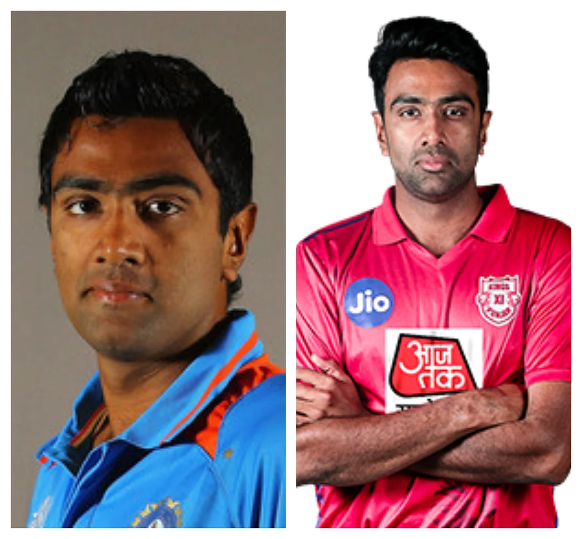 Ravichandran Ashwin then vs now