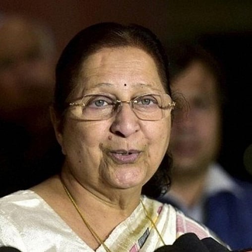 Indore: Unidentified person booked for rumour about ex-Lok Sabha Speaker Sumitra Mahajan's death