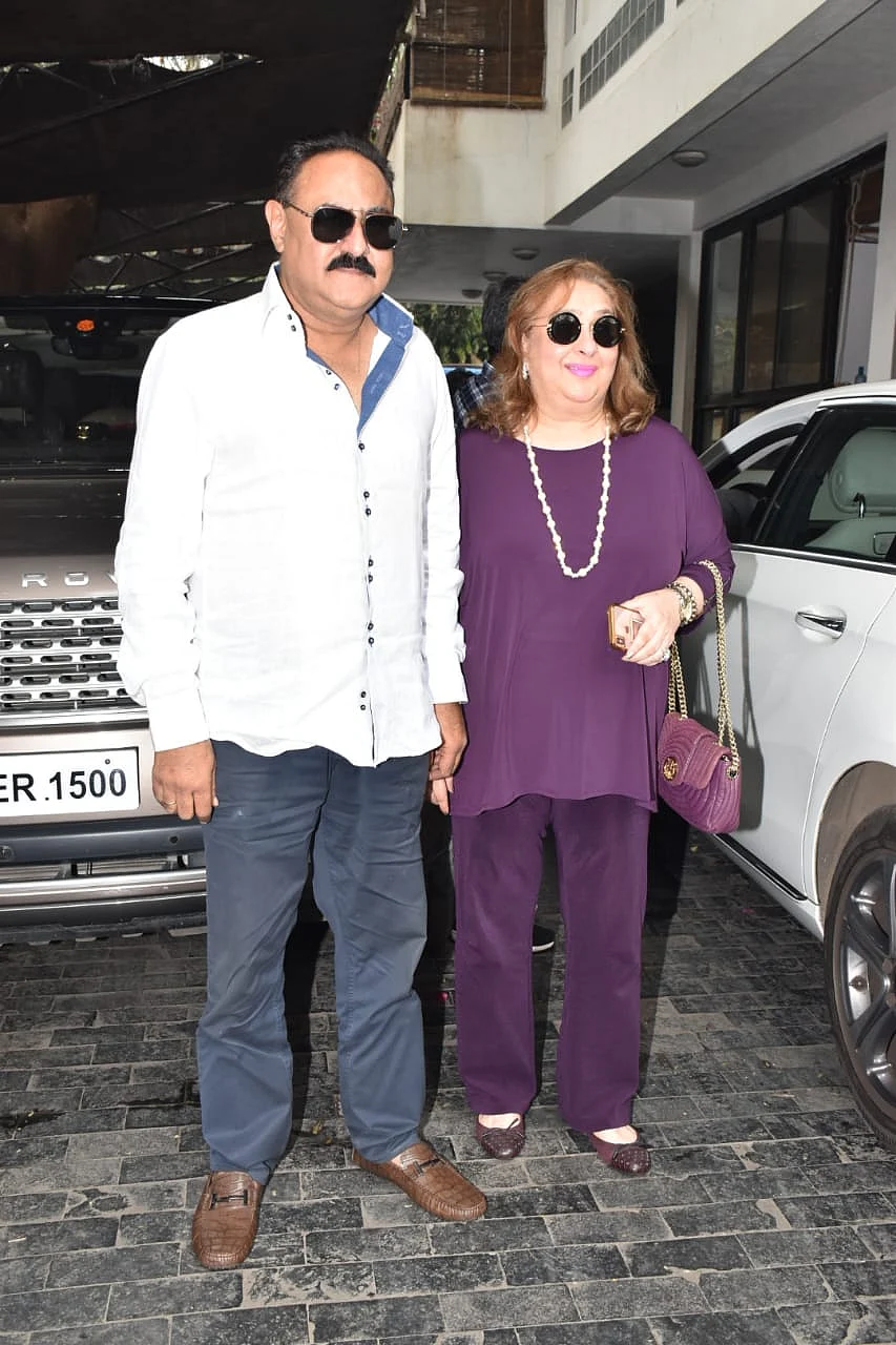 Reema Jain with her husband