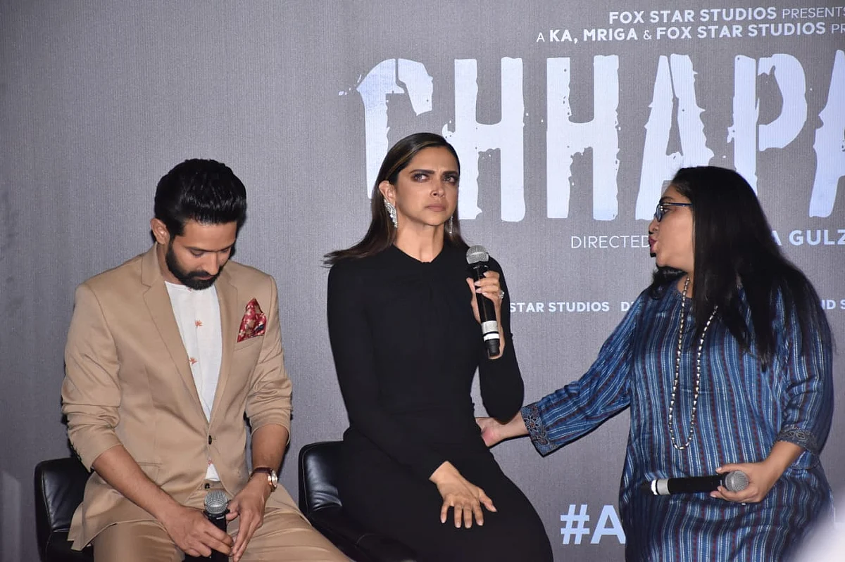Please call Ranveer, we can't see Deepika crying at 'Chhapaak' trailer launch