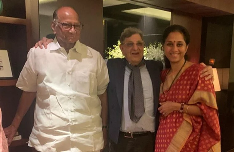 Pawar family celebrates patriarch's birthday with Cyrus Poonawalla
