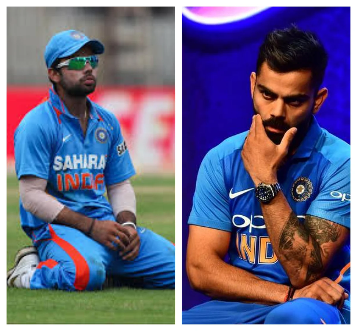 Virat Kohli then vs now