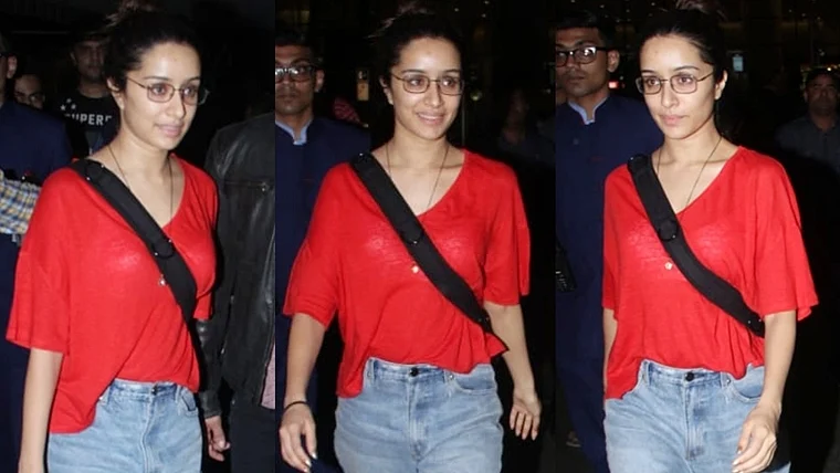 Shraddha Kapoor is a millennial icon as she flaunts her 'no makeup' look at the airport