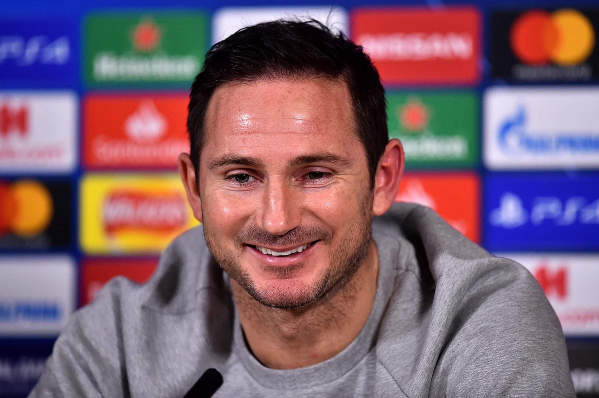 Chelsea's English head coach Frank Lampard