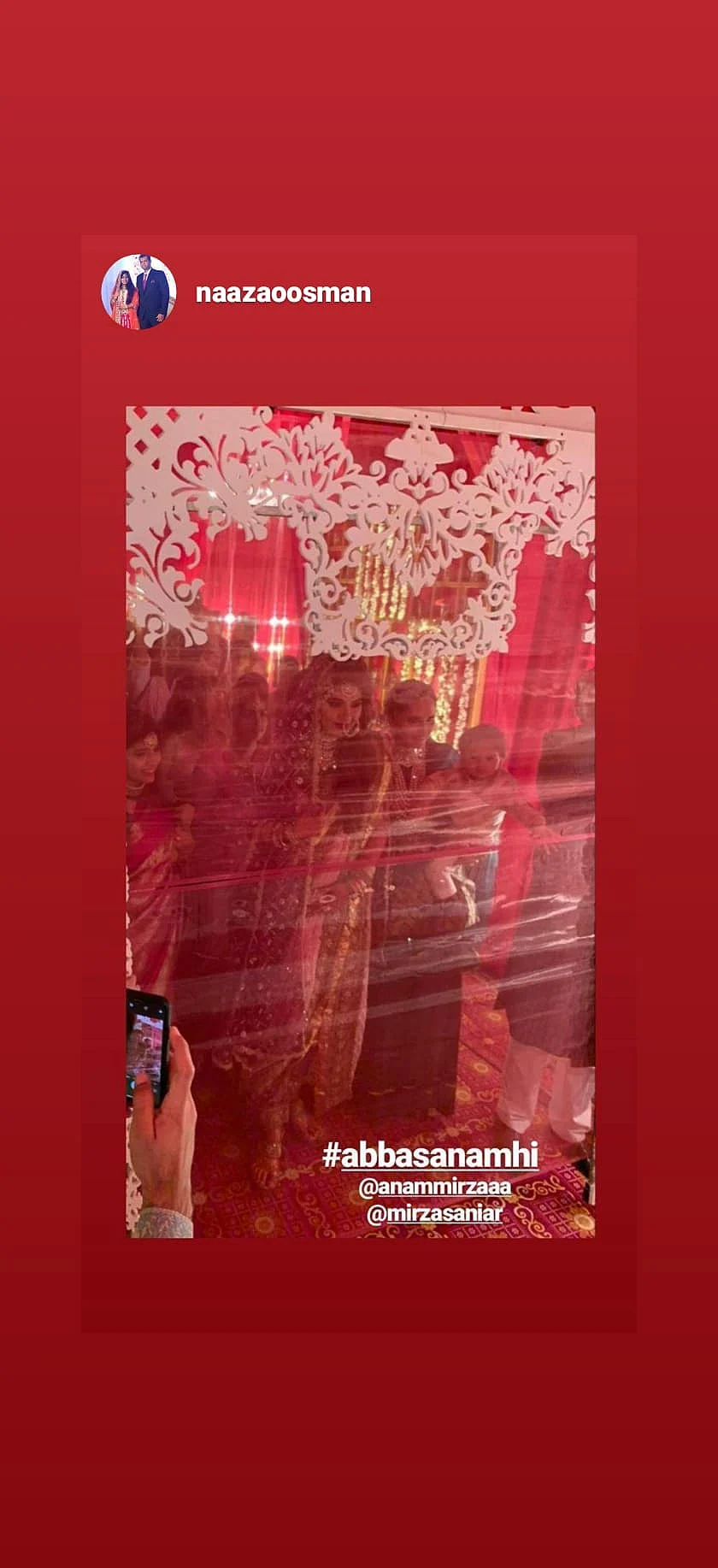 Sania Mirza's sister Anam ties the knot with cricketer Mohammed Asaduddin