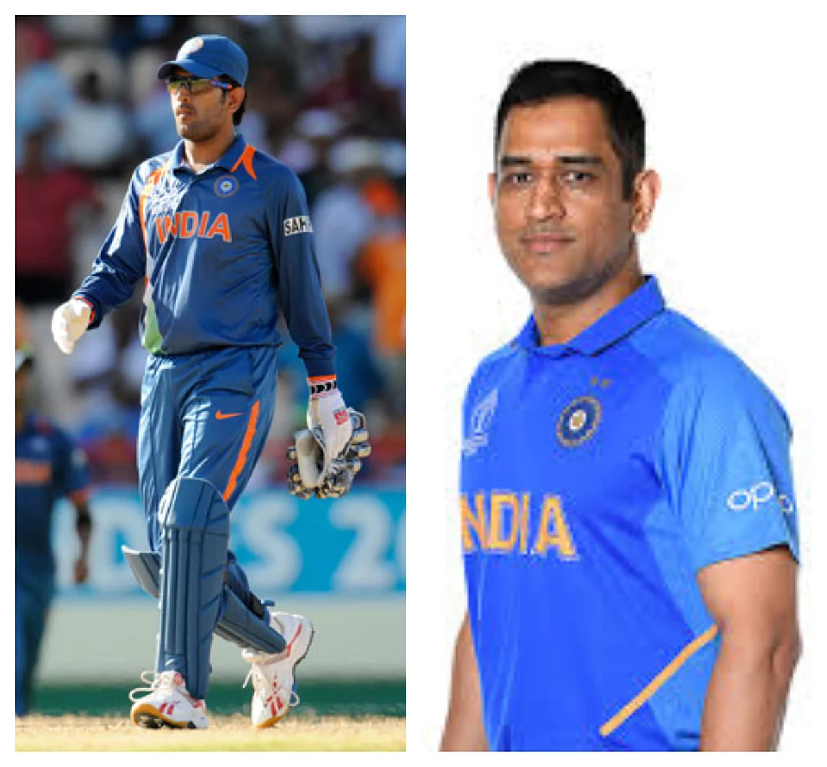 MS Dhoni then vs now