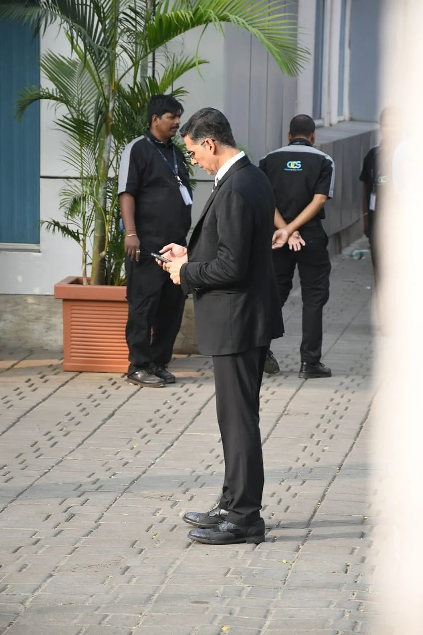 Akshay Kumar at the airport