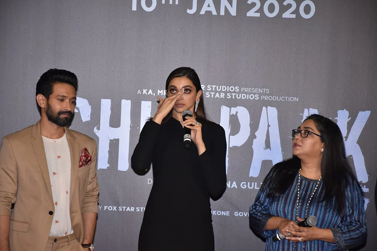 Please call Ranveer, we can't see Deepika crying at 'Chhapaak' trailer launch