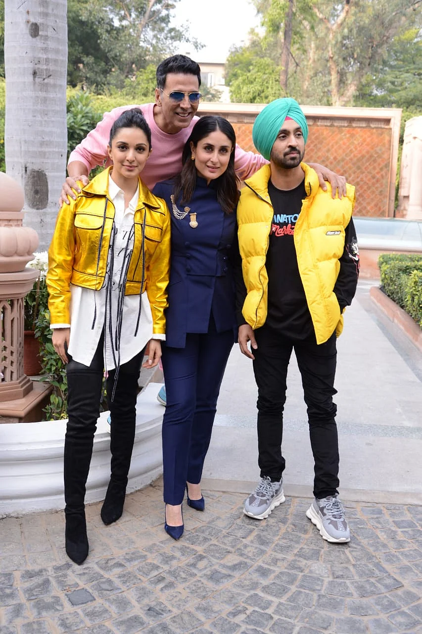 Kiara Advani's golden jacket looks like it has been touched by King Midas
