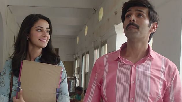 Pati Patni Aur Woh Ananya Impresses In This Romcom Ananya pandey tight look at pati patni aur woh movie promotion. pati patni aur woh ananya impresses in