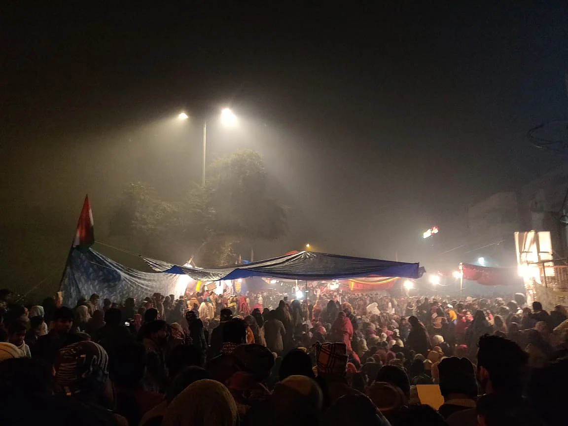 CAA protests at Shaheen Bagh on New Year's Eve