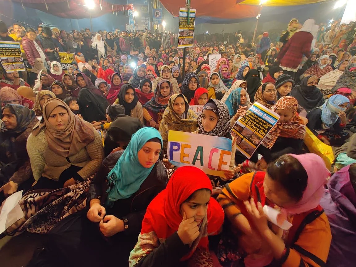 CAA protests at Shaheen Bagh on New Year's Eve