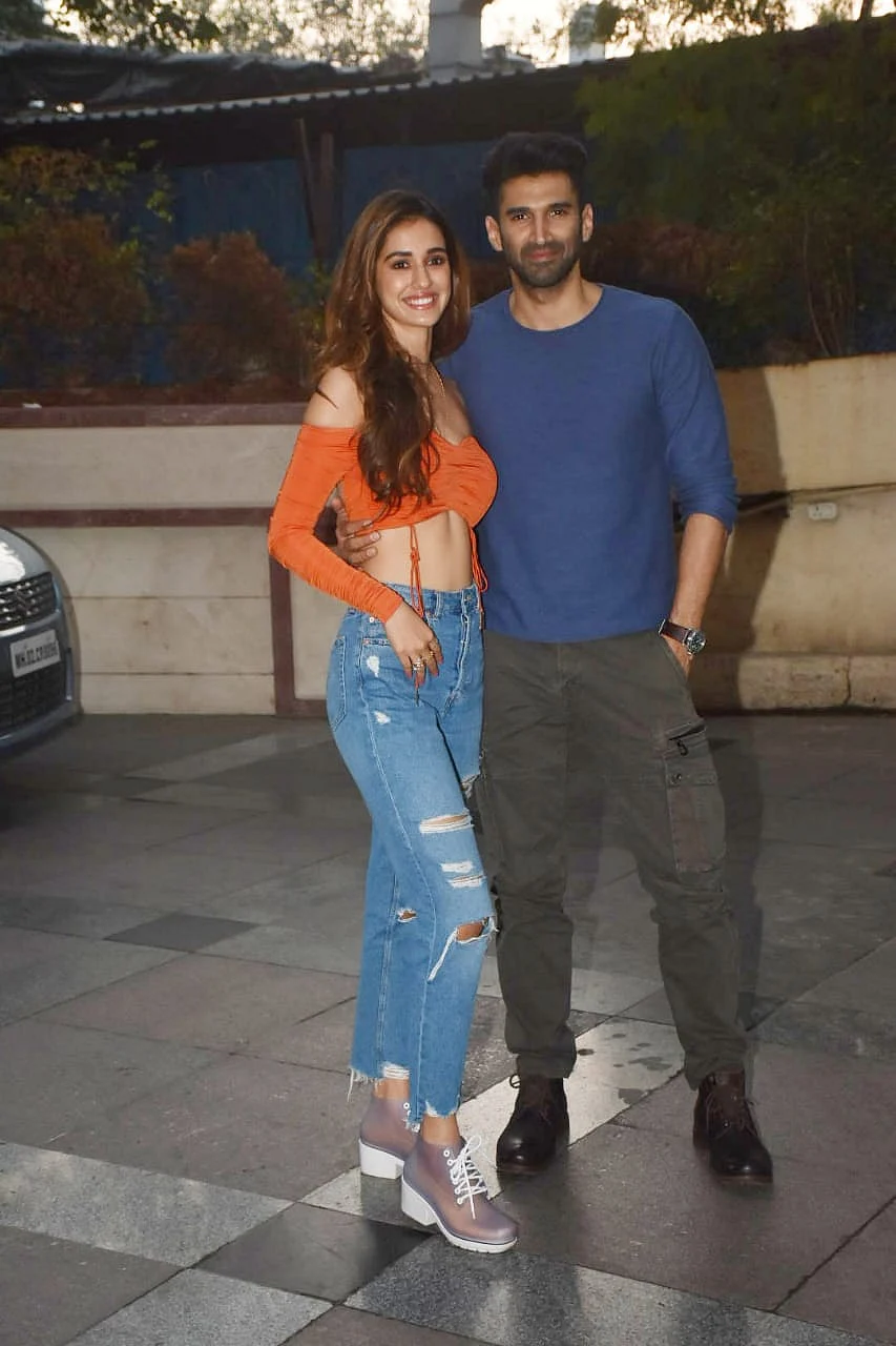 Disha Patani ands Aditya Roy Kapur at Radio City, BKC