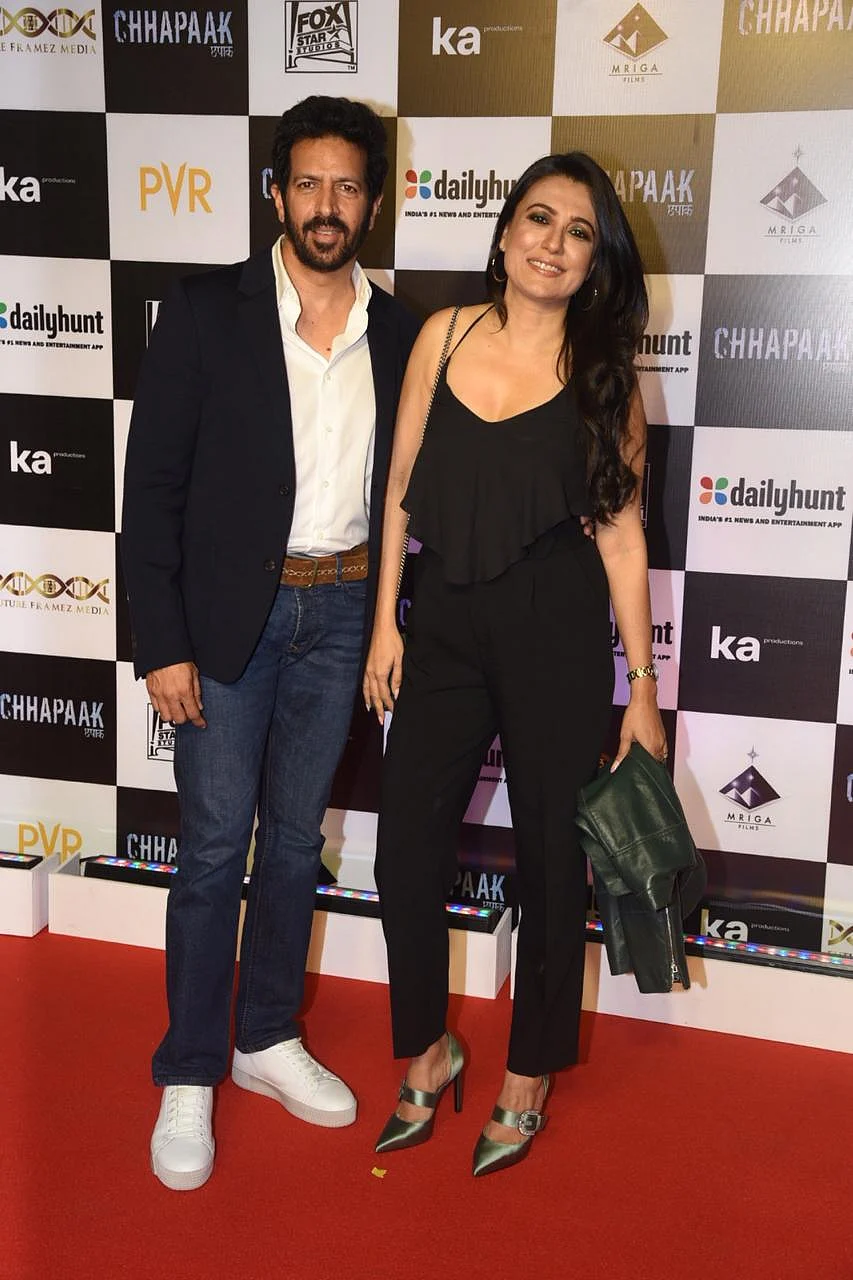 Kabir Khan with Mini Mathur