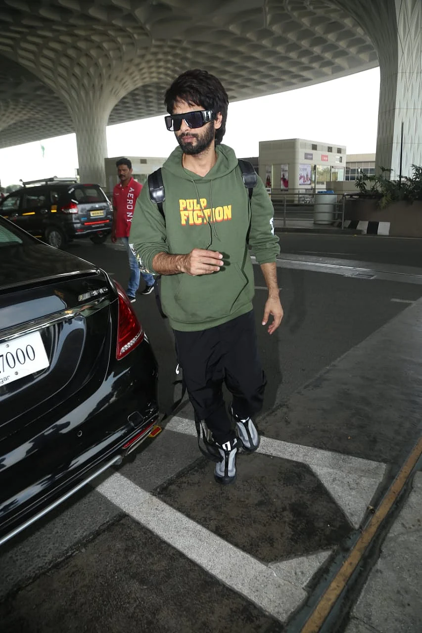 Say that again: Shahid Kapoor's Rs 5k hoodie is a must-have for every Pulp Fiction fan in their winter wardrobe