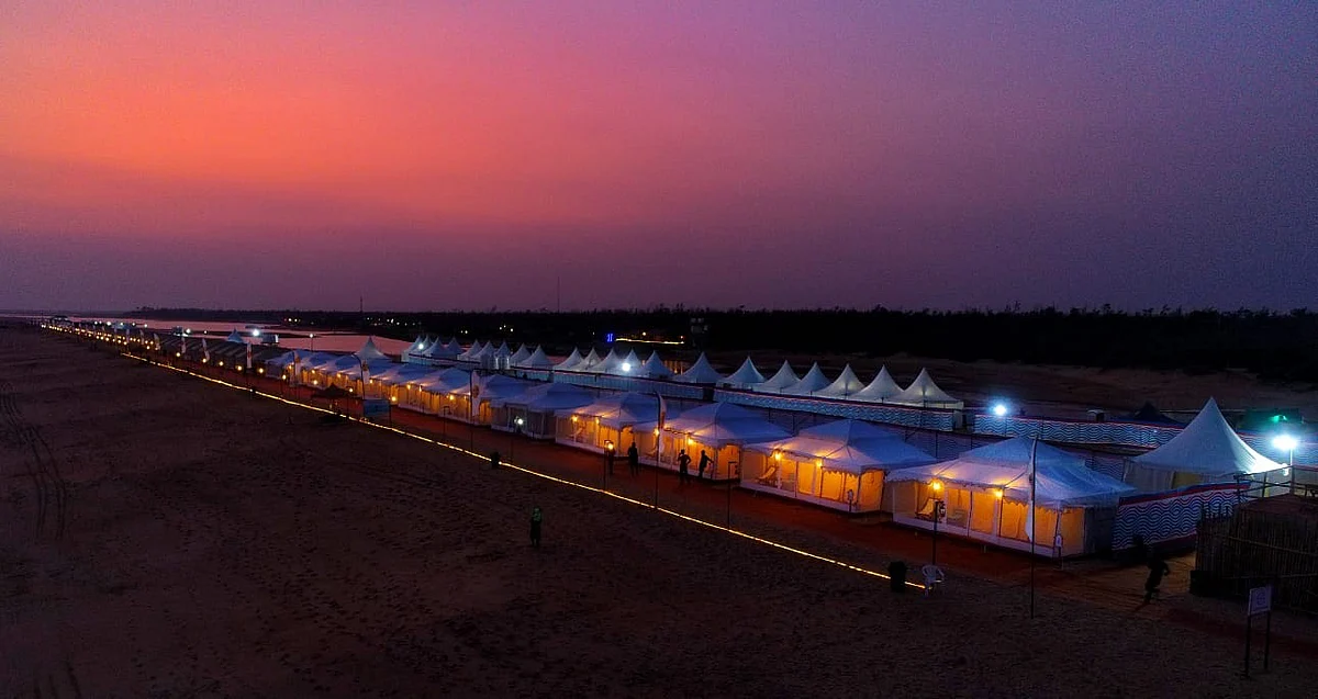 From adventure sports to a beach spa: Live it up at a luxury camp on the beach in Odisha