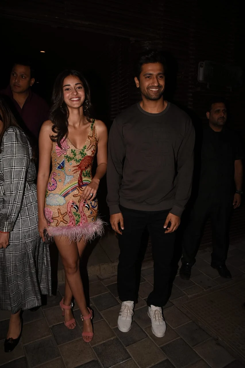 Ananya Panday and Vicky Kaushal