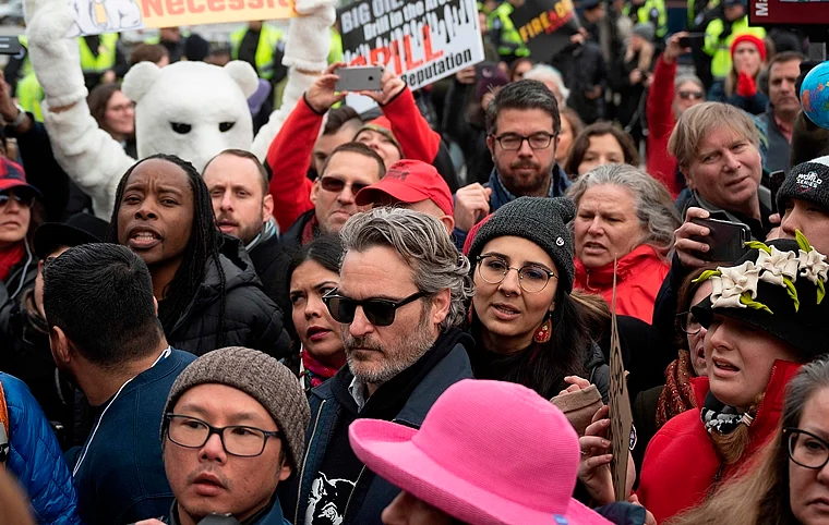 Joker in real life too: Joaquin Phoenix arrested at climate change protest
