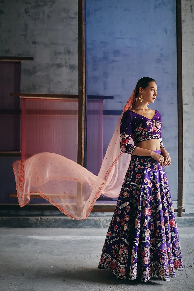 Luxury at needlepoint: From machine-made clothes, designers have now turned to traditional embroideries with a contemporary twist
