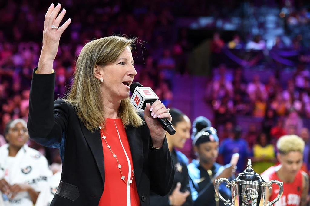 Women’s National Basketball Association Commissioner Cathy Engelbert