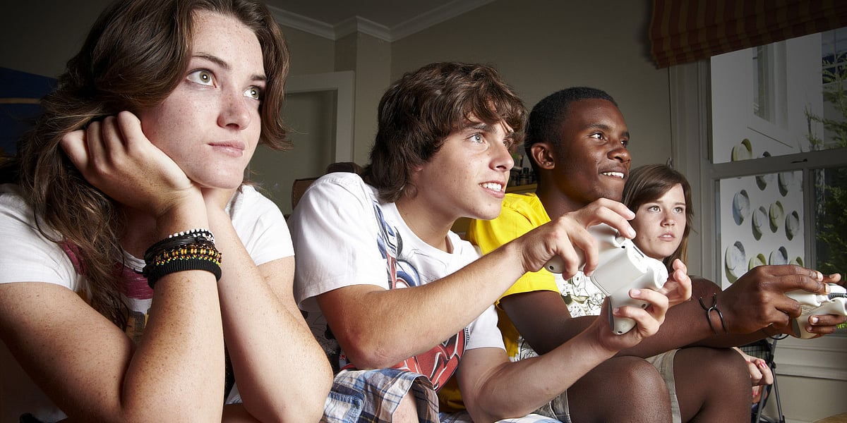 teenagers and video games