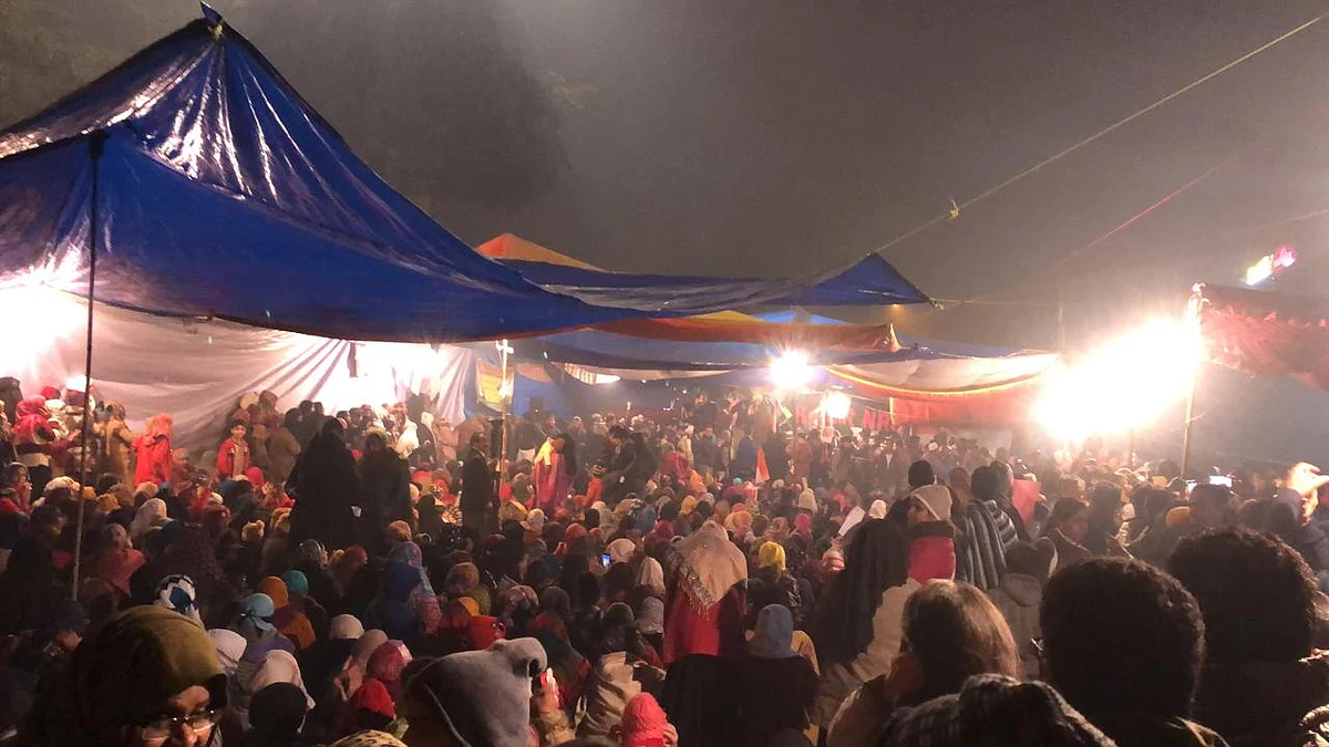 CAA protests at Shaheen Bagh on New Year's Eve