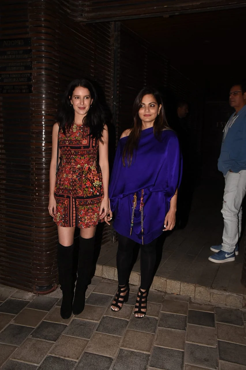 Isabelle Kaif at Ali Abbas Zafar's birthday bash