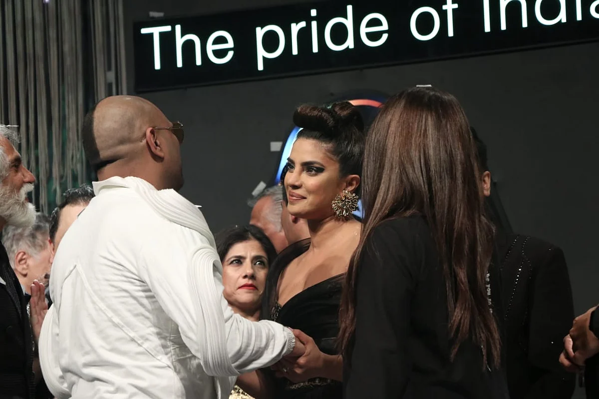 Priyanka Chopra in conversation with the designers
